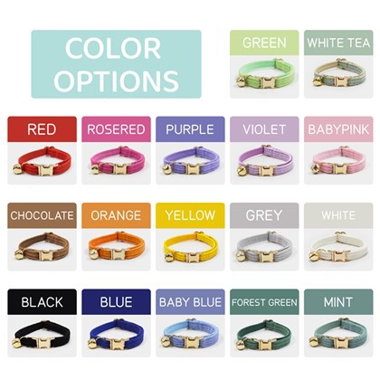 Korduroy mushuk yoqasi